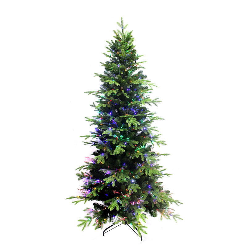 84' H Lighted Artificial Fir Christmas Tree