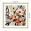 «Garden Bloom Abstract Bouquet II» par The Creative Bunch Studio, reproduction d'art encadrée