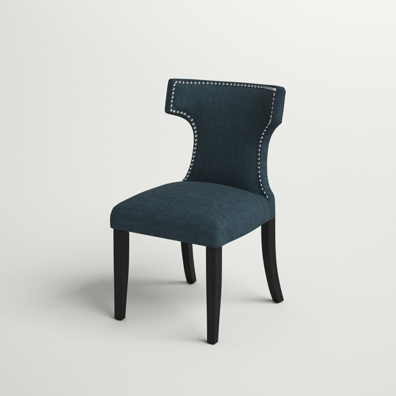 Modway Curve Fabric Dining Chair, Azure