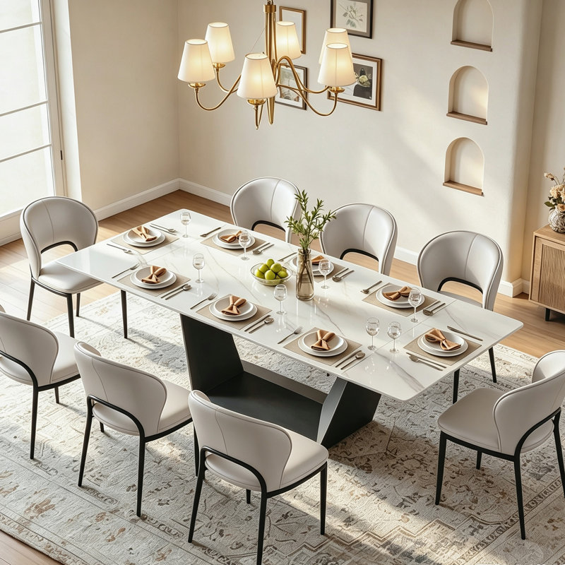 7-piece Expandable Dining Room Set,