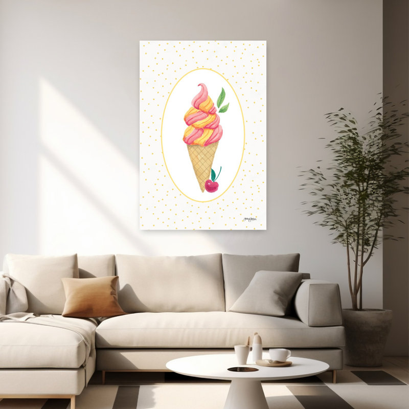 Lifes A Beach Soft Serve, H 60 po x l 40 po