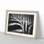 The Stripes of the Zebra - Picture Frame Painting Print-56712646-56712647