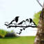 «Jeneen Birds on Branch», art de jardin