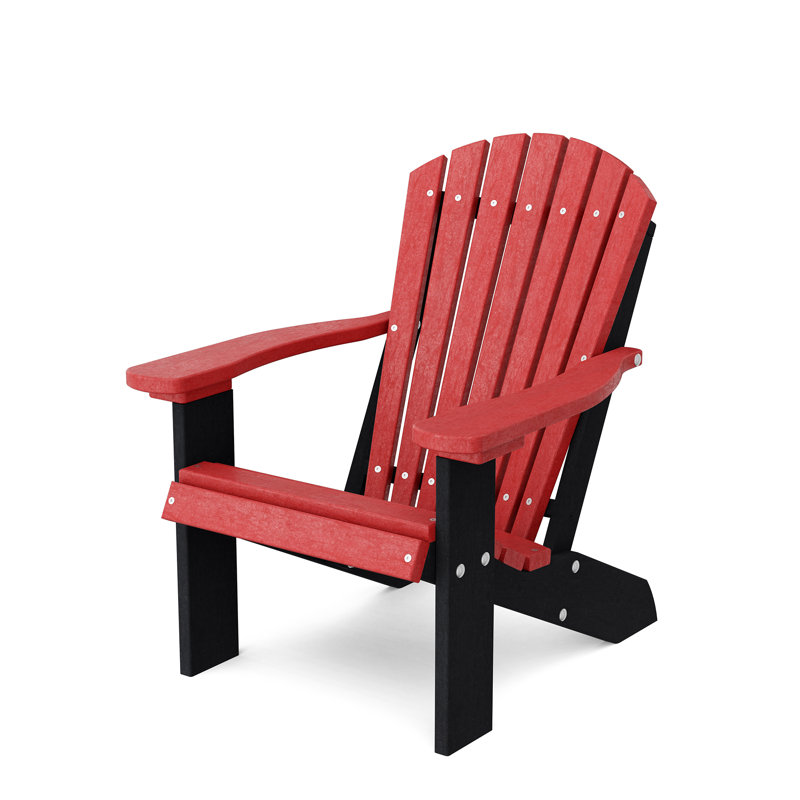 Heritage Child’s Adirondack Chair, Cardinal Red/Black