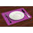 Polyester Geometric Rectangle Placemat