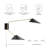 Modway Journey 2-Light Swing Arm Wall Sconce-779785737