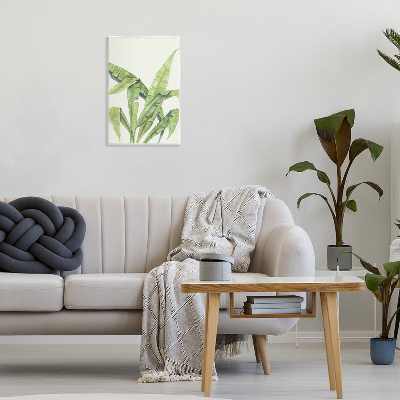 Plaque murale Anse Latium, verdure tropicale, design par Errico & Slyp, H 15 po x l 10 po