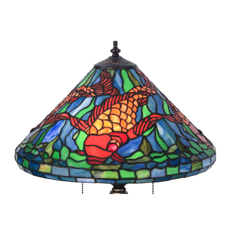 Meyda Tiffany & Stained Glass Table Lamp