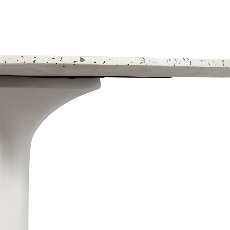 Lourdes Round Stone Dining Table