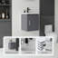 Meuble-lavabo flottant 16 po avec lavabo, porte à fermeture en douceur, lavabo en céramique, contreplaqué-1149618520