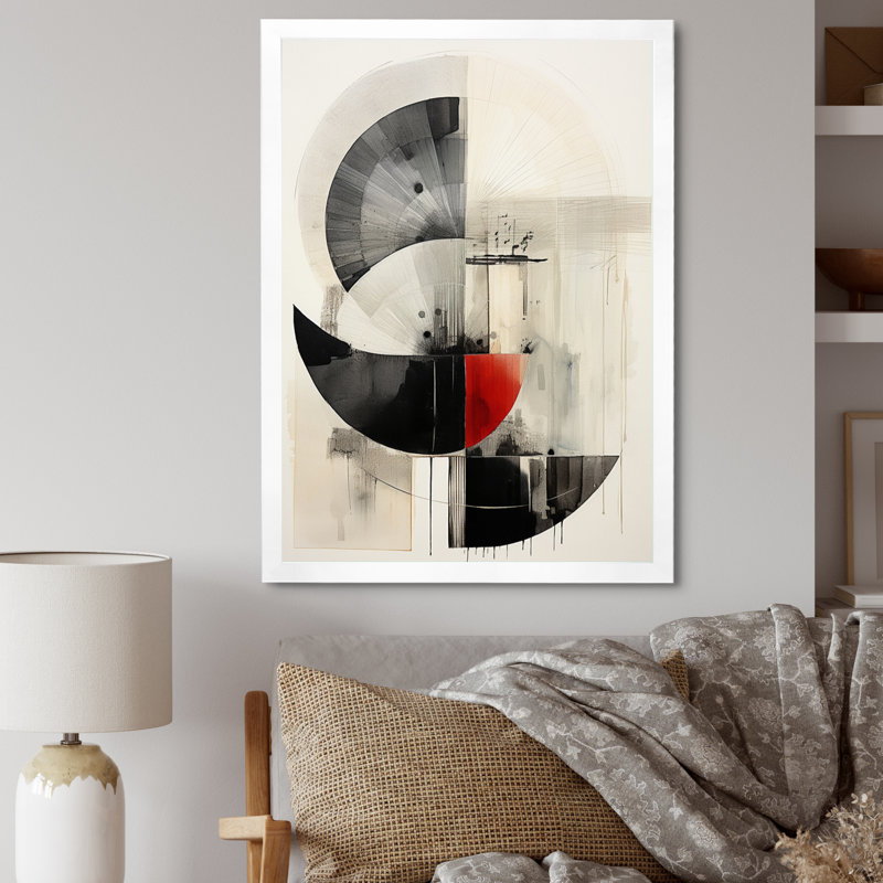 Asian Art Seashell Sumi VIII - Asian Canvas Print, H 40 po x l 30 po x P 1,5 po, Impression blanche sur toile encadrée
