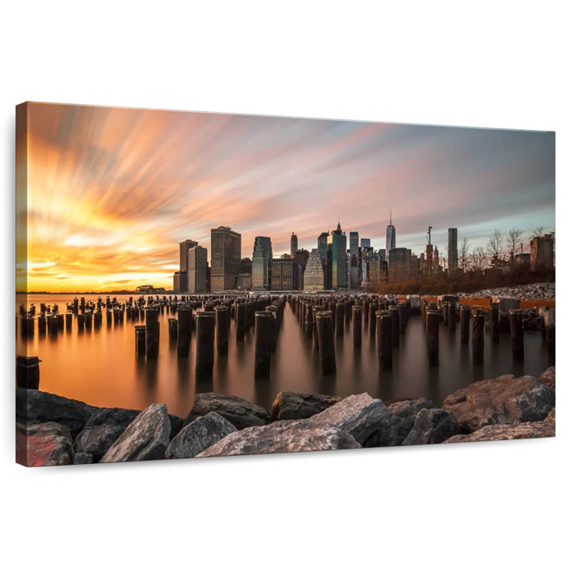 Ravi NYC Horizon, 26" H x 39" W