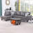 Jayzen 3 - Piece Vegan Sectional-1094079077-1094079078-1119954544
