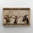 Three Goats On Brown Background - It's Not A Phase It's My Life… - 1 Piece Rectangle Graphic Art Print On Wrapped Canvas-1917175102