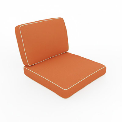 Coussin Sunbrella intérieur / extérieur à assise profonde
