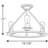 Miesha 3 - Light Dimmable Wagon Wheel Chandelier-24418607