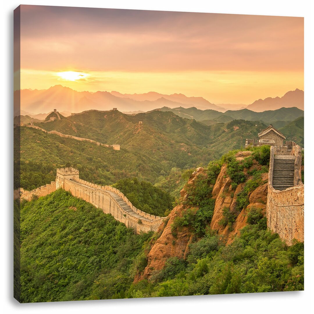 Leinwandbild Chinesische Mauer