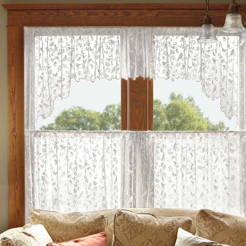 Brooke Floral Tailored Window Valance