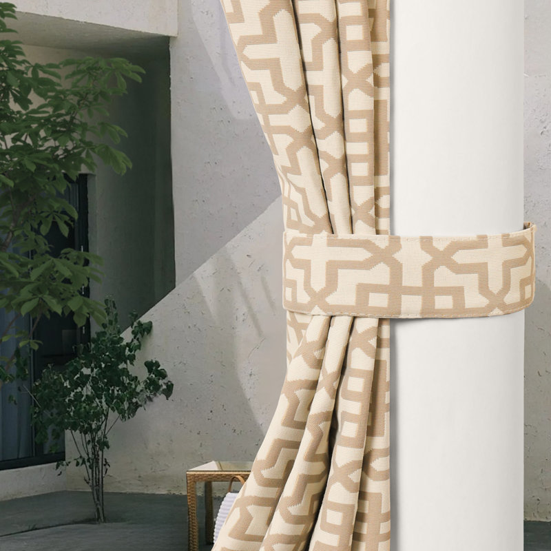 Panneau d'extérieur à œillets Cabana, L 52 po x L 84 po, Kaki