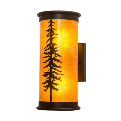 Janaira Steel Flush Mounted Sconce
