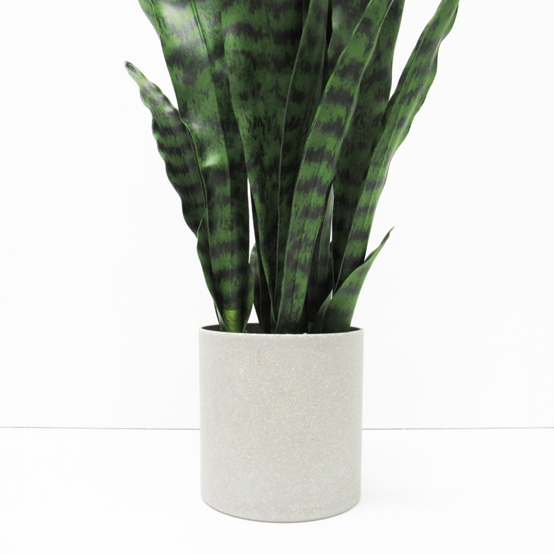 Plante de serpent artificielle Sansevieria en pot, Moyen