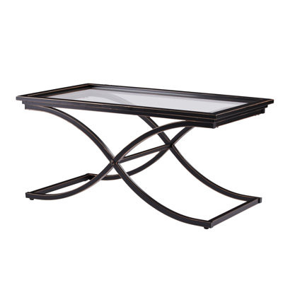 Glass Top Coffee Table