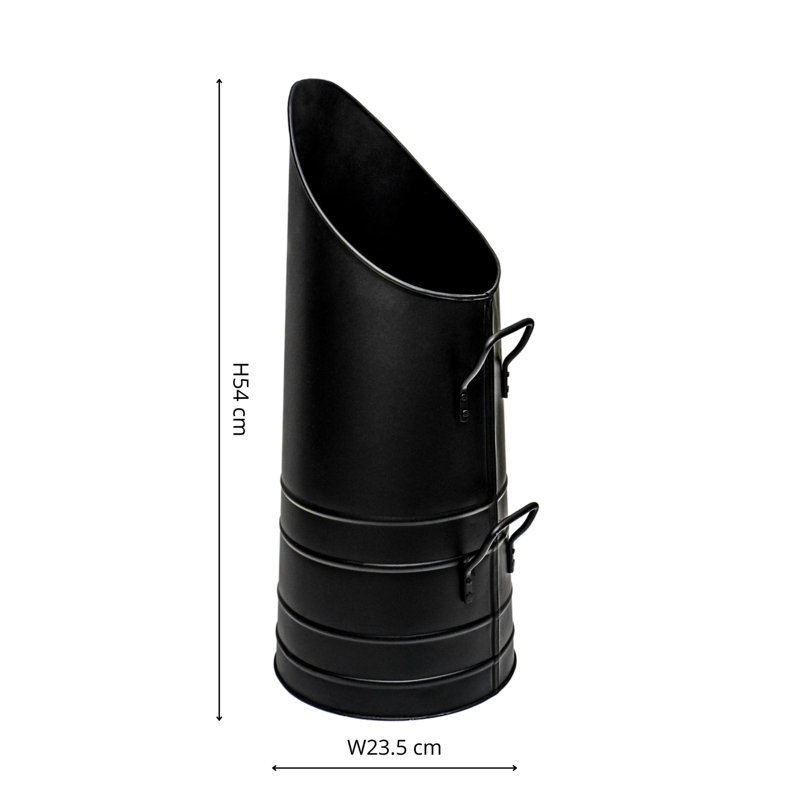 Coal Hod, Black