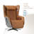 Heated Leather Massage Chair with SL Track, Zero-Gravity Functionality, and Bluetooth Connectivity-241330244