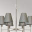 Athanafis 6 - Light Shaded Chandelier
