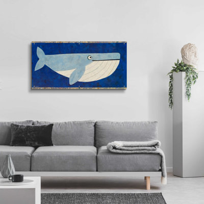 Wendell, la baleine par - Impression sans cadre