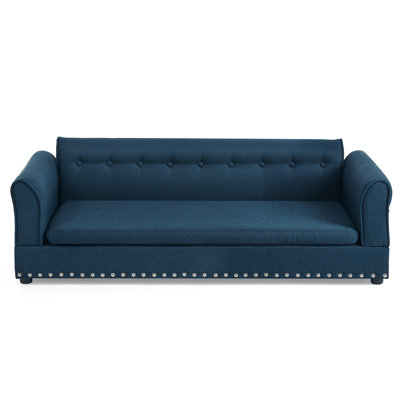 Comfortable oversized rectangular pet bed