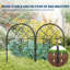 65.5 cm H x 50 cm W Fence Panels Fencing with 4