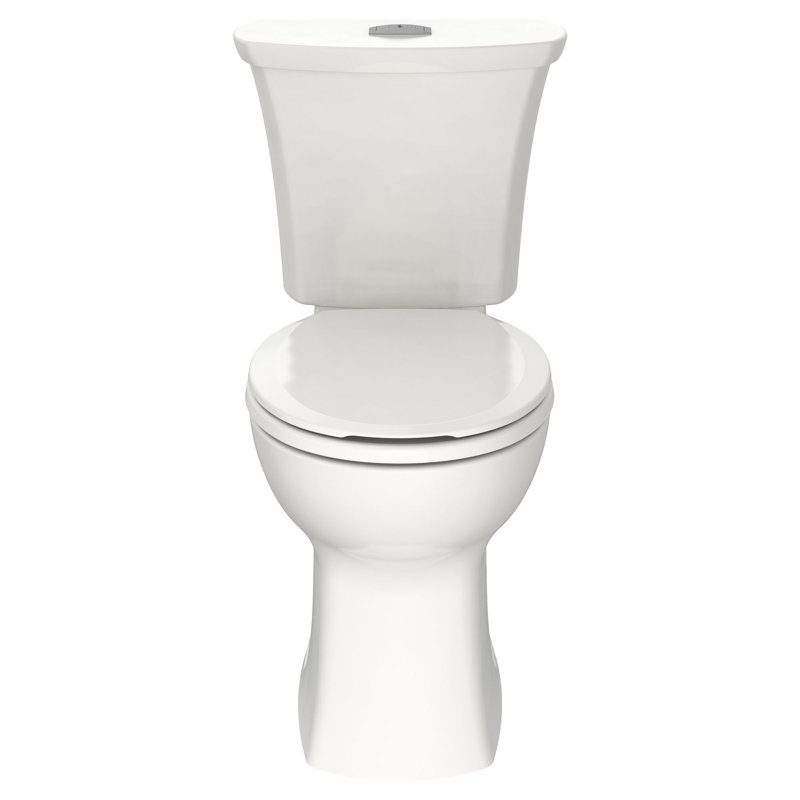 American Standard Edgemere 1.6 Gallons GPF Round Comfort Height Floor Mounted Kit (Seat Not Included)