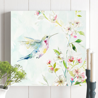 Colibri III - reproduction d'art sur toile tendue