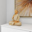 Bouddha assis en polystone Bansemer