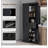 72" Kitchen Pantry, Tall Storage Cabinet, Freestanding Cupboard with Drawer-67958551