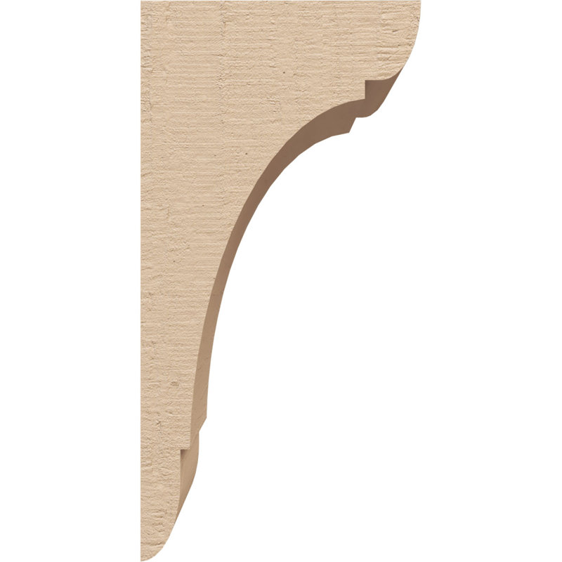 Bois de cèdre brut olympique TimberThane Corbel, brun clair apprêté, H 8 po x l 4 po x P 4 po