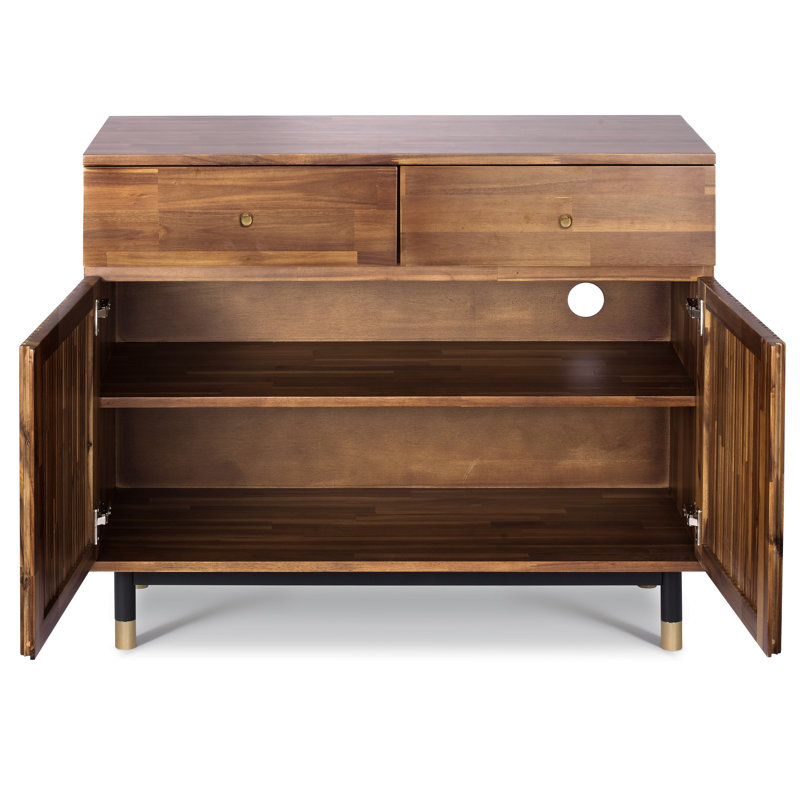 Armoire de rangement Dakota avec tablettes réglables