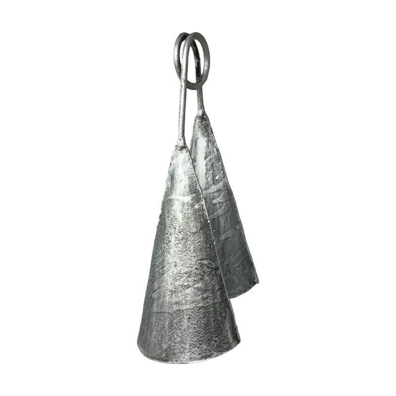 Petites clochettes en argent antique, Antique Silver