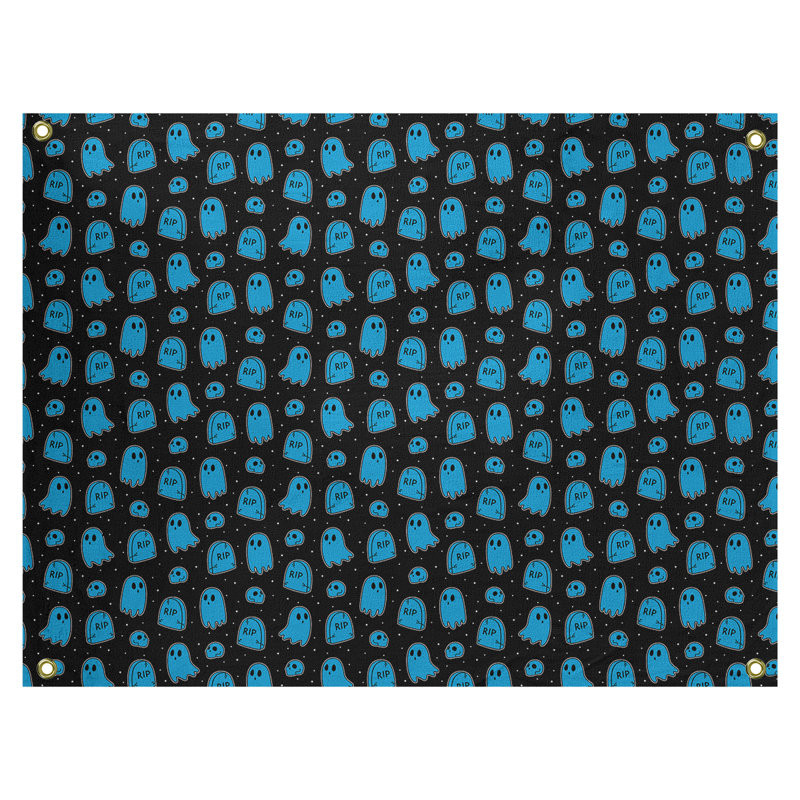 Tapisserie ghost par katelyn elizabeth Kitterman, Intérieur, H 71 po x l 83,5 po