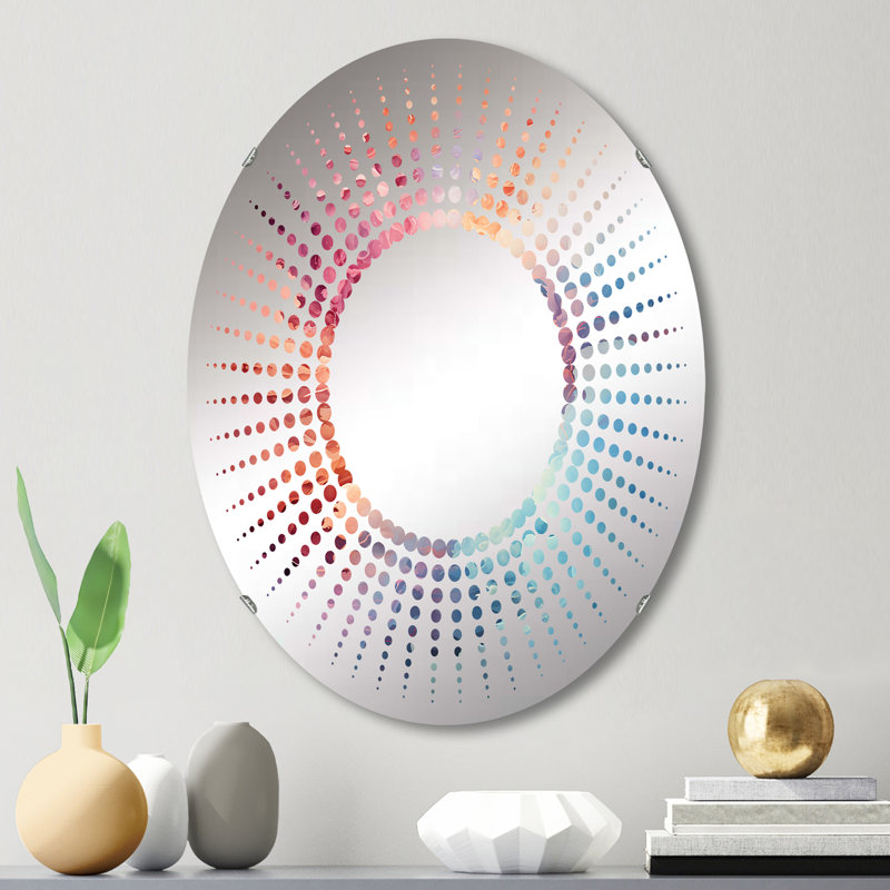 Miroir mural soleil, 29,5 po x 19,6 po