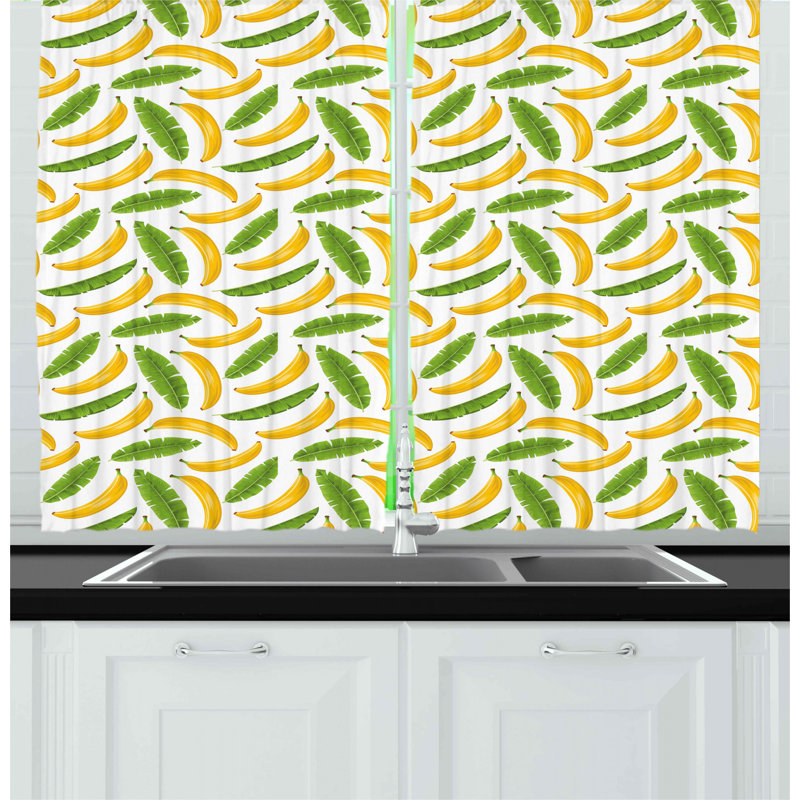 Pointed Kitchen Curtain