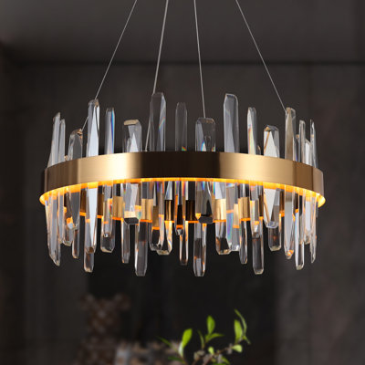 Lustre en cristal 1 lumière Josse