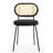 Boucle Low Rattan Back Side Chair-93021891