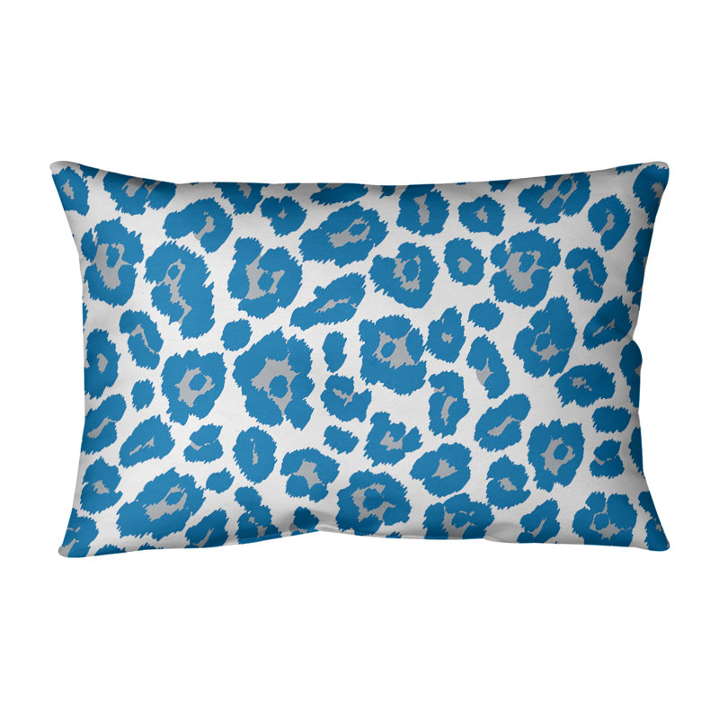 Housse de coussin de football rectangulaire Detroit, Polyester sergé, Blanc