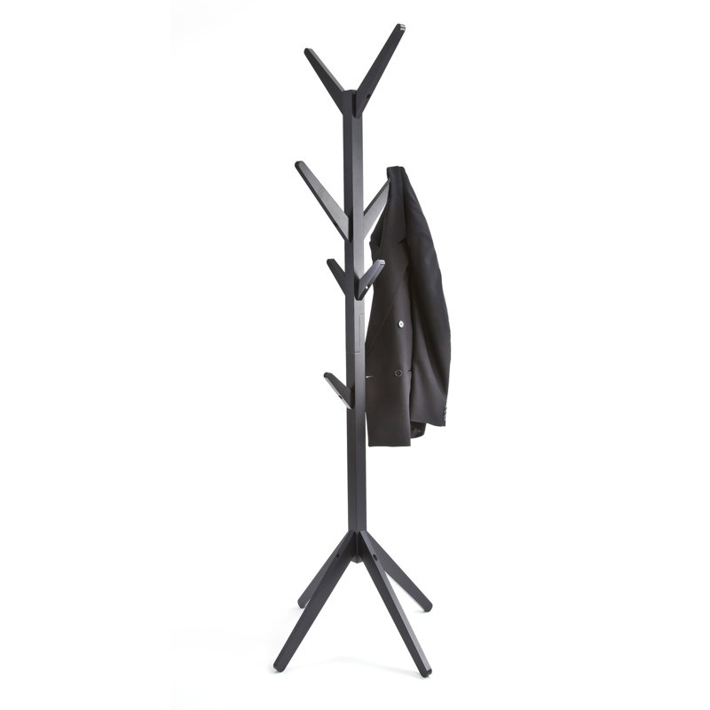Heaton Freestanding Coat Rack, Black