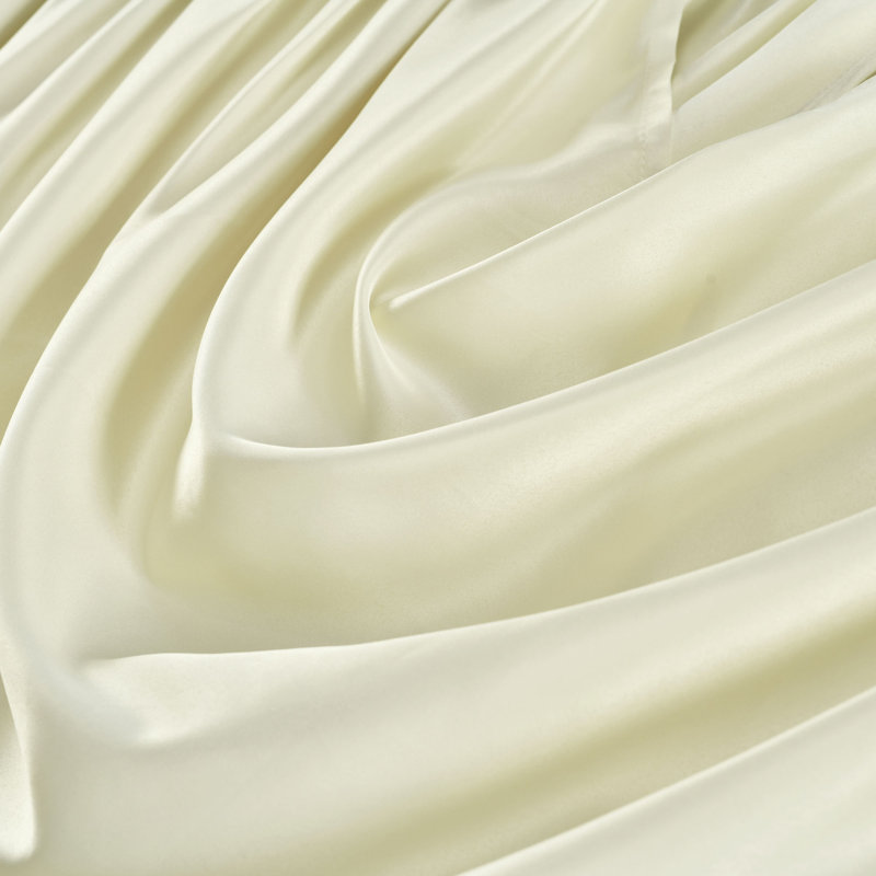 Ivory Polyester Rod Pocket Window Valance