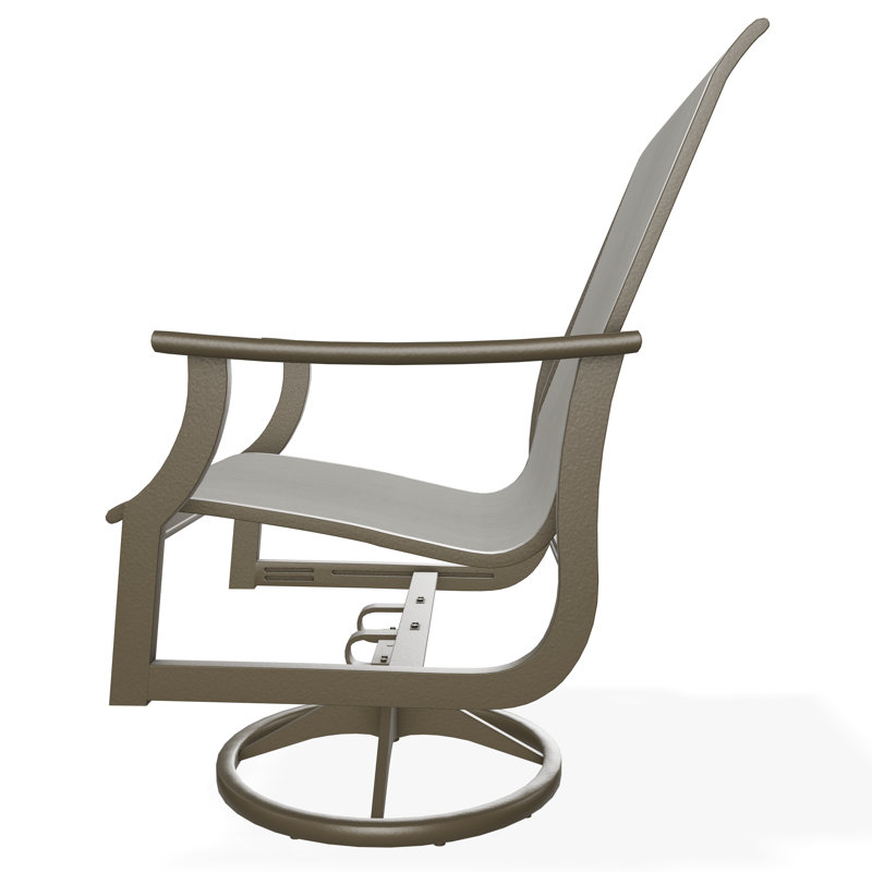 St. Catherine Polymer Outdoor Lounge Chair, Beachwood, Augustine Oyster