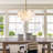 Modern Chandeliers, 23.6" Luxury Cloud Glass Pendant Light, 2-layer Round Ceiling Hanging Light