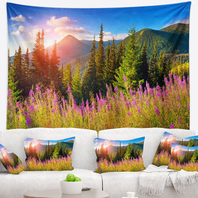 Polyester Tapestry, 32" H x 39" W